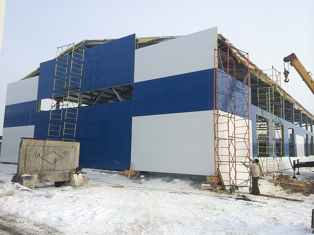 Строительство гаража для спецтехники в г. Челябинск