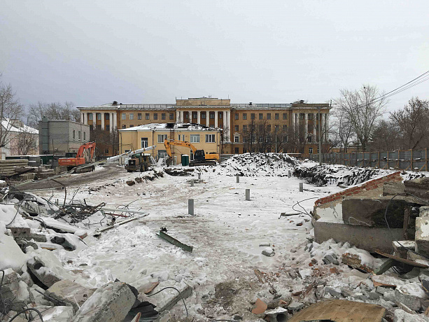 Демонтаж нежилых зданий в г. Челябинск